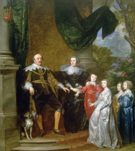 Johann, Graf von Nassau mit seiner Familie, 1634