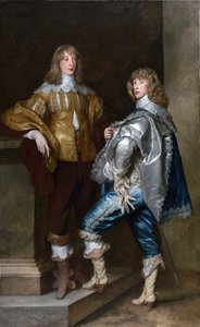 Lord John Stuart und sein Bruder Lord Bernard Stuart, ca. 1638 von Anthony van Dyck