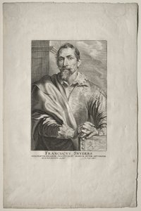Porträt von Frans Snyders von Anthony van Dyck