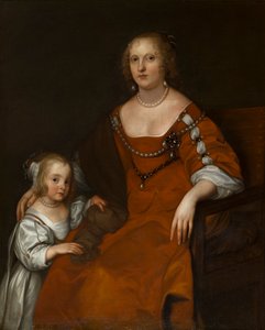 Porträt von Margaret Howard, Countess of Carlisle (1618-1664) und Lady Diana Russell, die Lady Allington wurde (1652-1701)