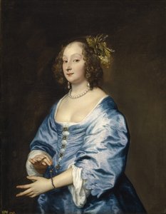 Porträt von Mary geb. Ruthven, Lady van Dyck von Anthony van Dyck