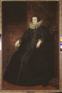 Porträt von Policena Spinola von Anthony van Dyck