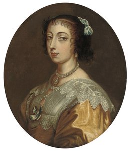 Porträt von Königin Henrietta Maria