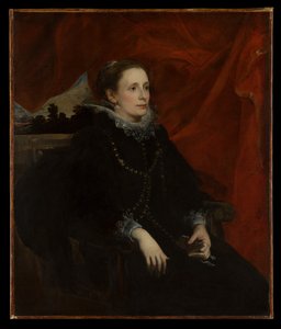Porträt einer Frau, genannt die Marchesa Durazzo von Anthony van Dyck