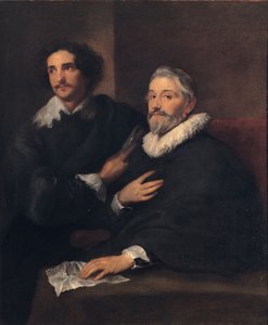 Porträt der Brüder de Wael, um 1620-1630 von Anthony van Dyck