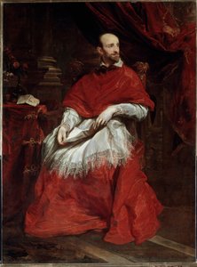 Porträt des italienischen Kardinals und Historikers Guido Bentivoglio von Anthony van Dyck