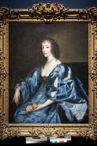 Königin Henrietta Maria von England, ca. 1636-38 von Anthony van Dyck