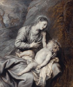 Die Rast auf der Flucht nach Ägypten von Anthony van Dyck