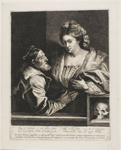 Tizian und seine Geliebte von Anthony van Dyck