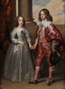 Wilhelm II., Prinz von Oranien, und seine Braut, Mary Stuart von Anthony van Dyck