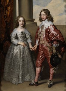 Wilhelm II., Prinz von Oranien, und seine Braut, Maria Stuart von Anthony van Dyck