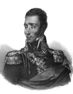 Jean Pierre Boyer (1776-1850), haitianischer Politiker - Gravur nach Maurin