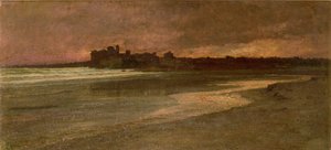 Nettuno, Abend am Strand