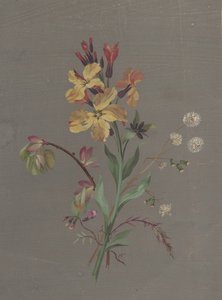 Florales Design, ca. 1820 von Antoine Berjon