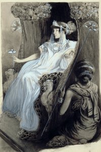 Zeichnung für Aphrodite von Pierre Louys, 1896