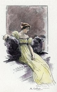 Porträt von Josephine de Beauharnais (1763-1814) zur Zeit ihrer Begegnung mit Napoleon Bonaparte (1769-1821) um 1795 von Antoine Calbet