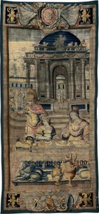 Das Fest [zentraler Teil], aus Die Geschichte von Artemisia von Antoine Caron