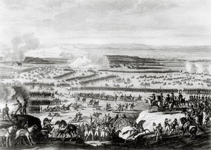 Schlacht von Austerlitz in Mähren von Antoine Charles Horace Vernet