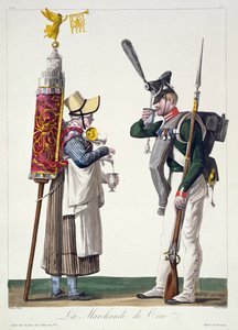 Der Kakaoverkäufer von Antoine Charles Horace Vernet