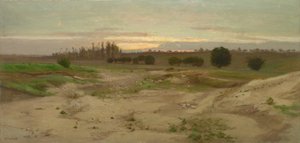 Die Marlgrube bei Mulcent: Abend, nach 1857
