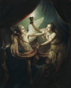 Amor verlässt Psyche, 1736