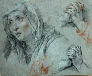 Studien zur Figur der Jungfrau, ca. 1700