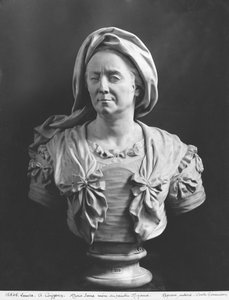 Büste von Marie Serre, Mutter des Malers Hyacinthe Rigaud, 1706 von Antoine Coysevox