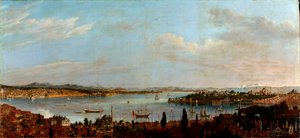 Panoramablick auf Istanbul
