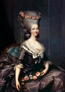 Marie-Therese von Savoyen-Carignan, Prinzessin von Lamballe von Antoine Francois (after) Callet