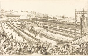 Allgemeine Föderation der Franzosen auf dem Marsfeld am 14. Juli 1790