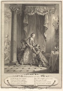 Das Ereignis auf dem Ball von Antoine Jean Duclos and Francois Robert Ingouf after Sigmund Freudenberger