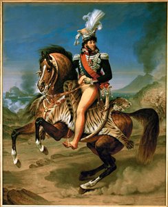 Joachim Murat, König von Neapel, Marschall von Frankreich, zu Pferd