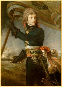 Napoleon Bonaparte an der Brücke von Arcole (17. November)