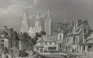 La Normandie Jules Janin Illustration 155 von Antoine Leon Morel Fatio