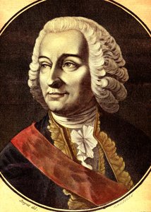 Joseph François, Marquis de DUPLEIX (Gravur) von Antoine Louis Francois (after) Sergent Marceau