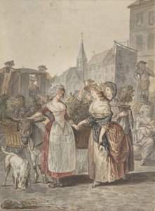 Das Blumenmädchen von Antoine Louis Francois Sergent Marceau