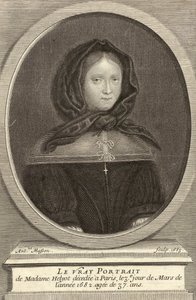 Porträt von Marie Helyot von Antoine Masson