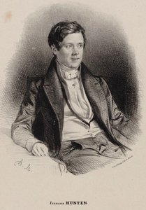 Porträt des Pianisten und Komponisten Franz Hünten 1793-1878