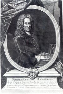 Friedrich Hoffmann, graviert von F.G. Wolffgang, 1735