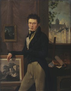 Selbstporträt von Antoine Pierre Steyaert
