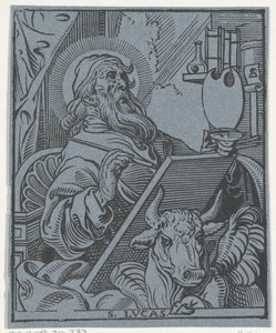 Lukas der Evangelist (Die vier Evangelisten) von Antoine Sallaert