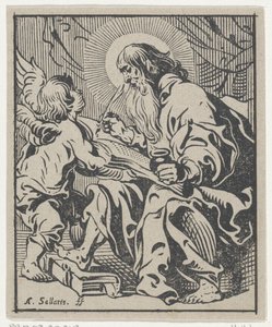 Matthäus der Evangelist (Die vier Evangelisten) von Antoine Sallaert