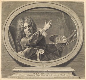 Jean Jouvenet von Antoine Trouvain after Jean Baptiste Jouvenet