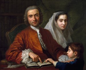 Dr. Salvatore Bernard mit seiner Frau und seinem Sohn