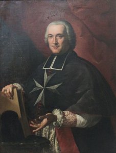 Porträt des Großpriors Giovanni Domenico Mainardi von Antoine de Favray
