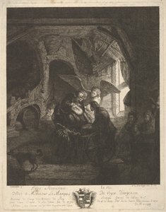 Tobias gibt seinem Vater das Augenlicht zurück, 1755 von Antoine de Marcenay Ghuy