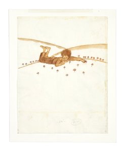 Illustration für die Novelle Der kleine Prinz Le Petit Prince von Antoine de Saint Exupéry