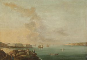 Blick auf die Dardanellen von Antoine van der Steen