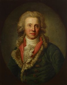 Porträt des Schauspielers Christian Wilhelm Opitz 1756-1810 von Anton Graff