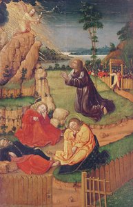 Jesus im Garten Gethsemane, aus Szenen aus dem Leben Christi